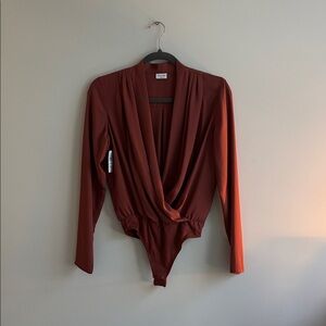 Babaton Ambrose Bodysuit - XS - Cider Gold